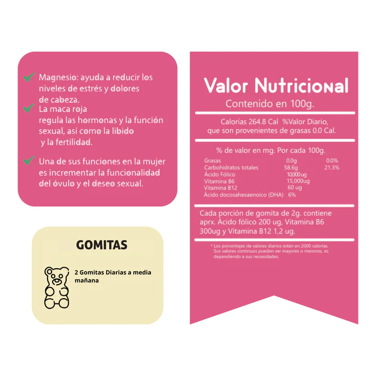 Gomitas Aguaje BBL para Adultos🍑