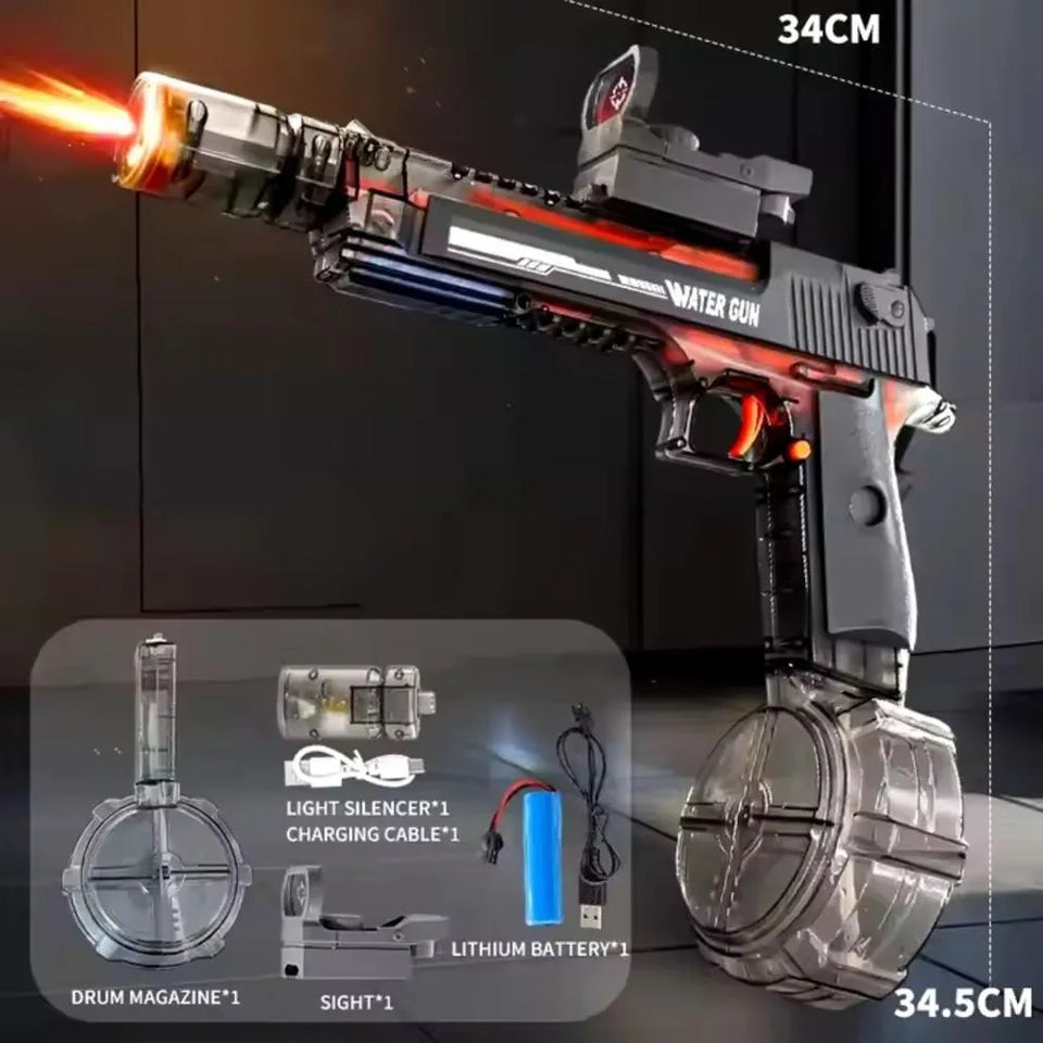 💦 Mini Pistola de Agua UZI – Diversión real para días de calor