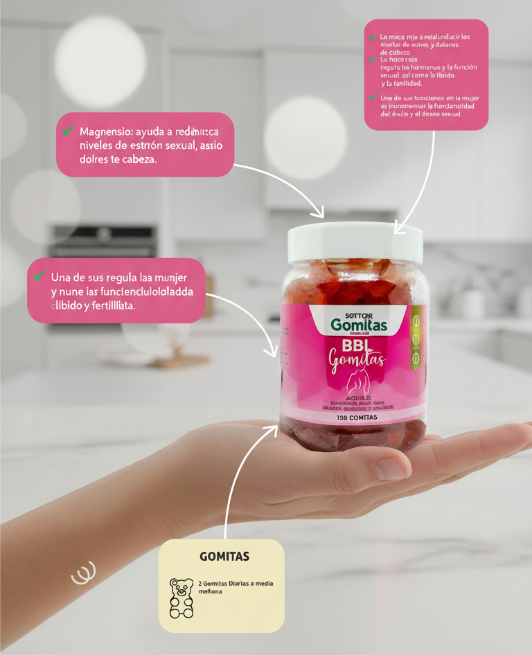 Gomitas Aguaje BBL para Adultos🍑