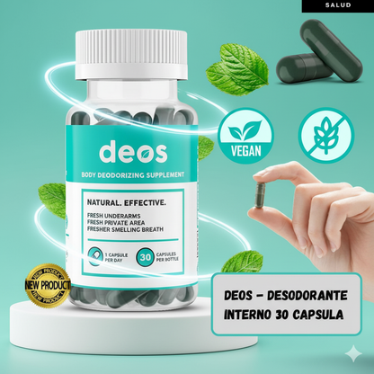 🌿 DESODORANTE DEOS – Frescura de cuerpo completo